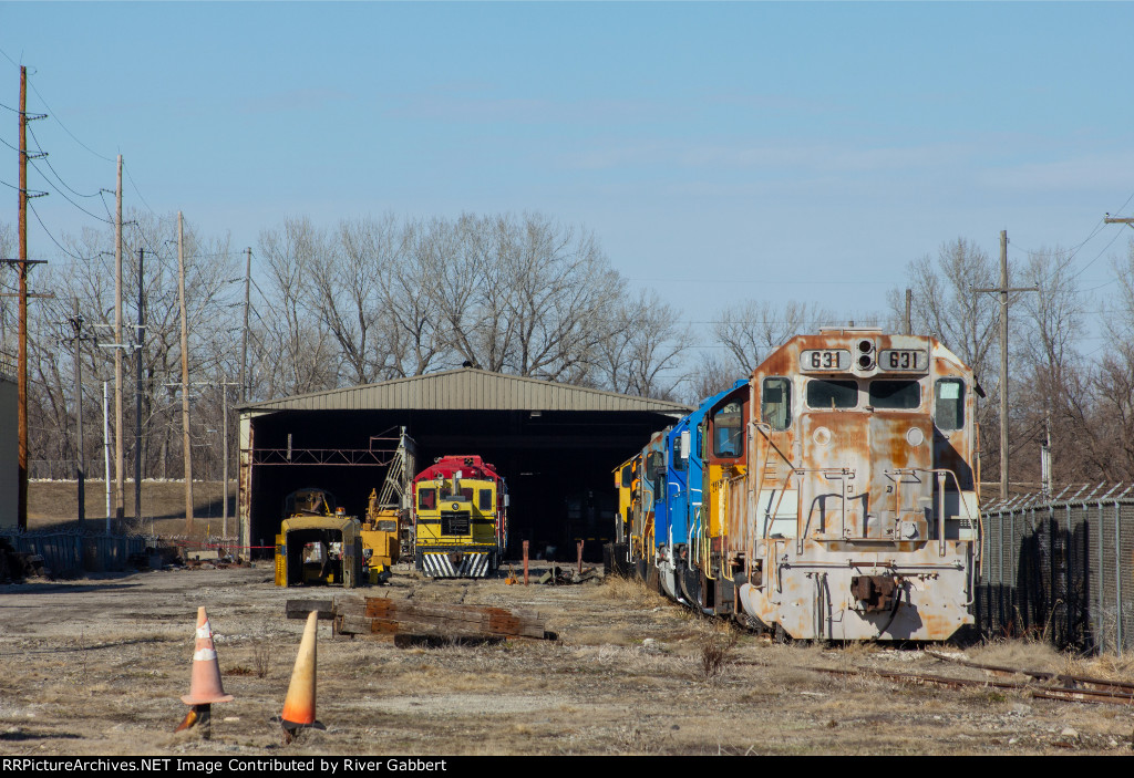 Classic Locomotives at Railway Service Contractors